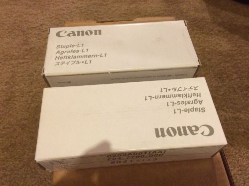 Canon Staple Cartridges L1 *NEW OEM* (2 boxes)