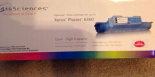 Media Sciences MS636CHC  Xerox Comp. Phaser 6360 Toner Cartridge - Cyan