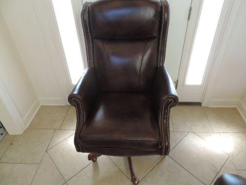 Edision hooker executive leather chair