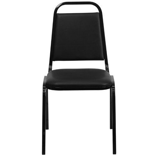 Flash Furniture FD-BHF-2-GG Hercules Series Upholstered Stack Chair with Trapezo