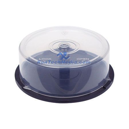 48 Pack * 25 Disc CD DVD BD Blu-ray R Disc Storage CAKE BOX Case with Spindle
