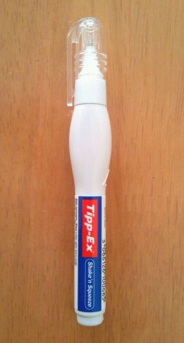 New original TIPP-EX shake`n squeze precise correction fluid pen BIC 8 ml white
