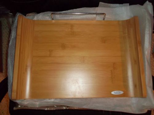 Safco Bamboo single desk tray NEW 3640NA
