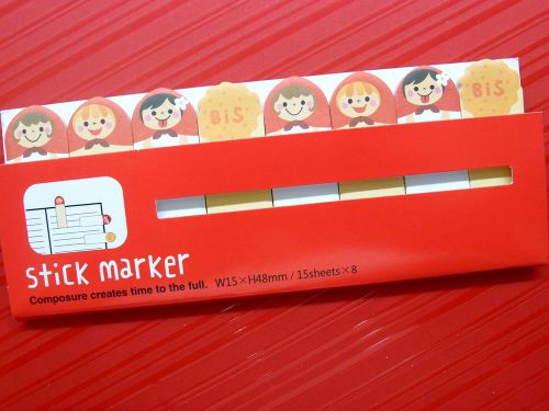 1X Stick Maker Point Note Bookmark Memo Paper Decoration Kids Gift FREE SHIP D16