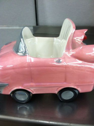 Mary Kay Business Ceramic Busines Card Holder Pink Cadillac Cell Phone Holder