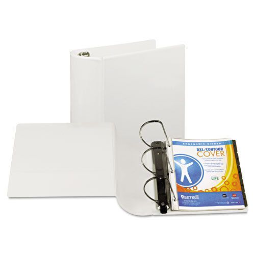 Top Performance DXL Angle-D View Binder, 5&#034; Capacity, White