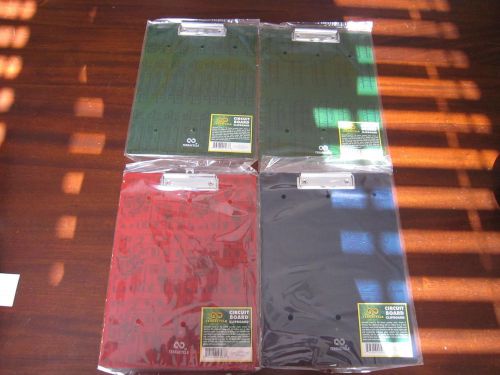4 - terracycle circuit board clipboard (2 green, 1 red, 1 blue) for sale