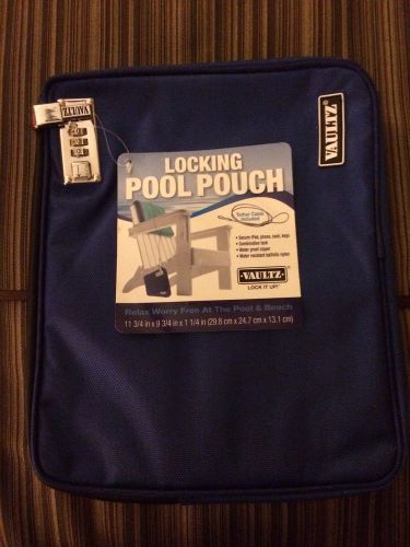 Vaultz locking pool pouch