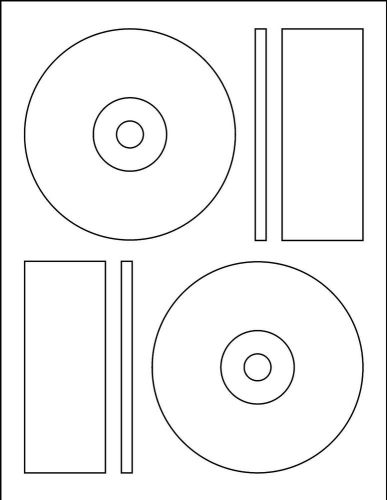 Mixed Lot:162 Sheets Inkjet CD/DVD Labels &amp; 79 Sheets Mini-CD Labels