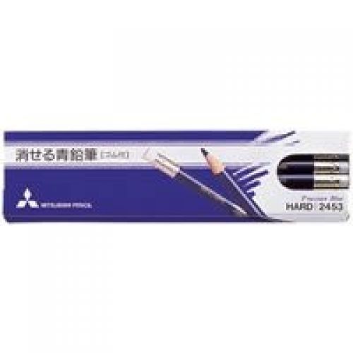 Mitsubishi Pencil Co., Ltd. 2453 Prussian Blue Pencil With Eraser