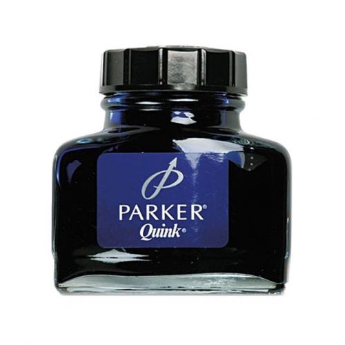 Parker quink bottled ink blue-black (parker 3007100) - 1 each for sale