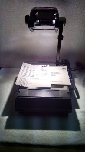 Vtg Working Clean Portable 3M 2000 Overhead Transparency Projector