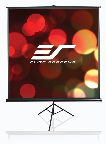 Elite screens t71uws1 tripod series portable projection screen (71&#034; diag. 1:1... for sale
