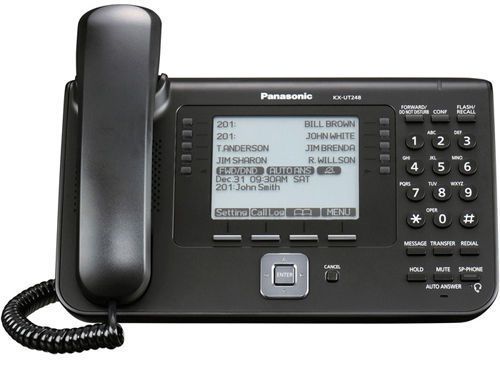 Panasonic KX-UT248 Executive SIP Corded Phone w Built In Bluetooth New
