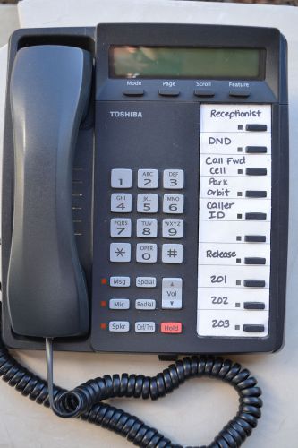 TOSHIBA DKT3010-SD DIGITAL OFFICE PHONES FOR CTX DK STRATA T3-C3