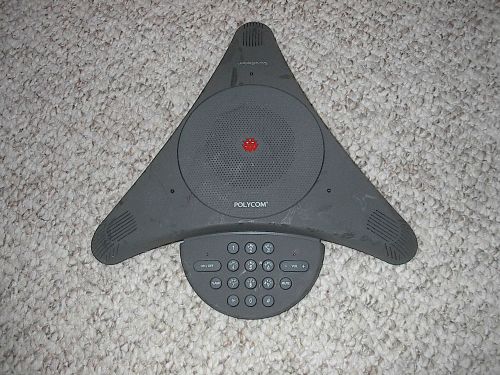 Polycom Soundstation Conference Phone w/Power 2201-03308-001 Look CHEAP!