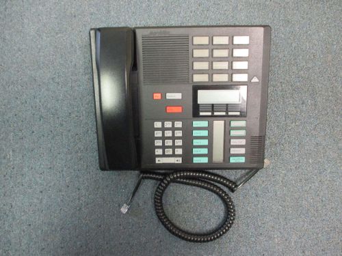 LOT of 2 - Nortel Norstar M 7310 Black 10 Button Display Telephone NT8B20AB-03