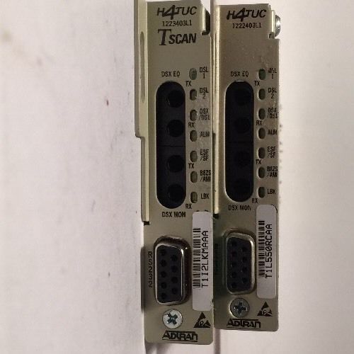 2 Adtran H4TUC HDSL DDM+ PLUS Transceiver Power Module C Unit 1222403L1