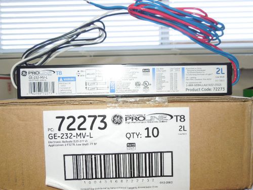 10 232 Ballasts Made By GE