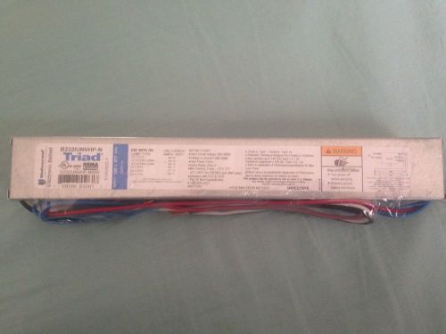 Universal™ triad b232iunvhp-n electronic ballast for (2) f32t8 lamp 120/277 vac for sale