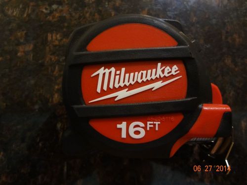 16&#039; milwaukee magnetic tape measure for sale