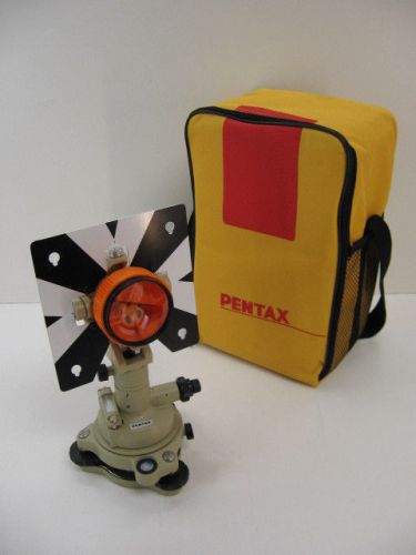 BRAND NEW! PENTAX BACKSIGHT PRISM KIT WITH SOFT BAG FOR SURVEYING TOTAL STATION