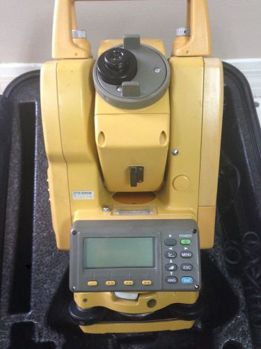 TOPCON GTS-304 TOTAL STATION WITH 5&#034;ANGLE ACUURACY FOR SURVEYING