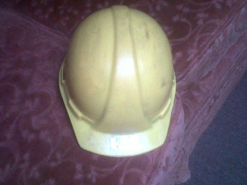 Music song items video prop cap construction hard hat hardhat ainsi yellow aearo for sale