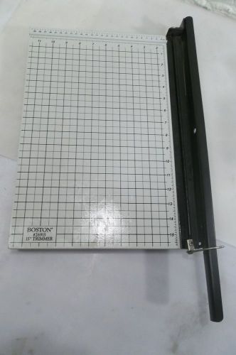 BOSTON 15&#034; PAPER TRIMMER #26915 CUTTER SCRAPBOOKING MOUNTING PHOTOS CRAFTS