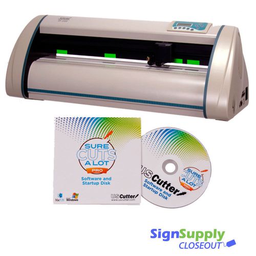 Refurbished copam vinyl cutter &amp; sure cuts a lot pro software 35&#034; without stand for sale