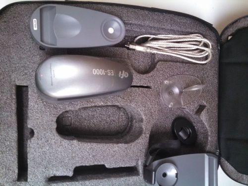 EFI ES-1000 Spectrophotometer w/ Accessories &amp; Case. Rarely Used.