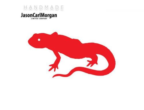 JCM® Iron On Applique Decal, Lizard Red