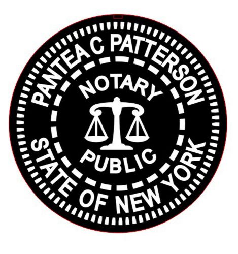 New custom official notary seal ideal hand held round pocket embosser for sale