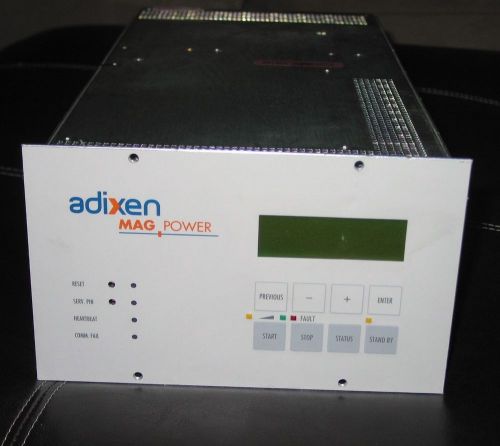 Adixen Mag Power, Turbo Molecular Pump Control Uunit 796-046752-003