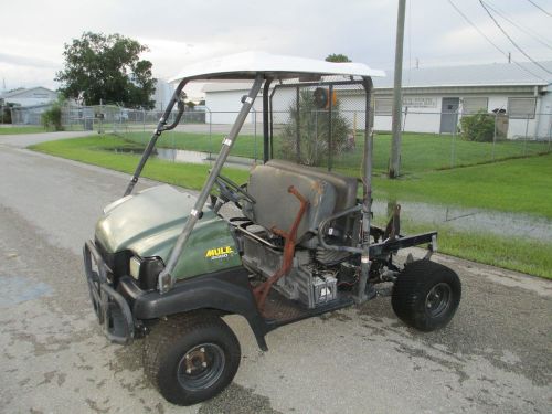 2007 kawasaki kaf620g mule gas off road utility cart missing parts for sale