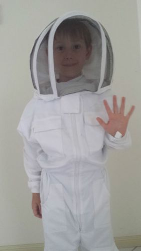 Childrens kids premium full beekeeping suit &amp; gloves ***2 different sizes*** for sale