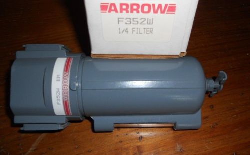 New arrow 1/4&#034; nib pneumatic tri star  adsorber, f352w, adsorbing filter for sale