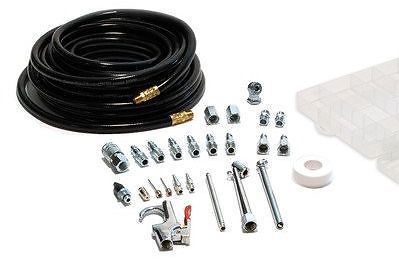 50-foot Air Hose With 25-piece Air Accessory Kit And Storage Case Ik2004-2