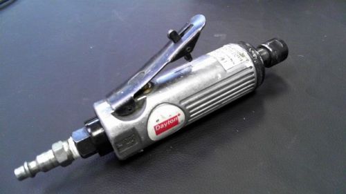 Dayton 2z491e pneumatic air die grinder 1/4&#034; collet for sale
