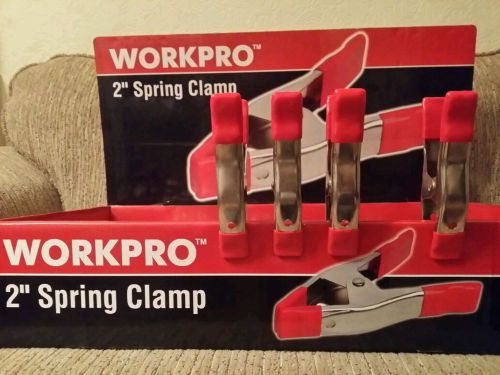 4x HEAVY DUTY metal Clamp metal Spring Grip  market clamp