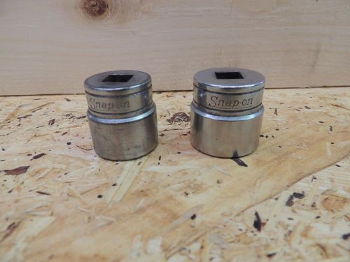 2 Snap-On 3/8 dr sockets 13/16 7/8