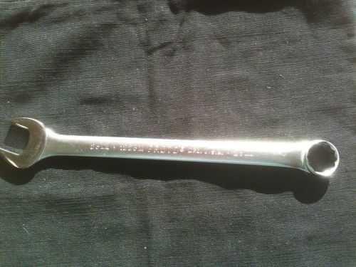 Proto 1226M 26MM 12 Point Combination Wrench Satin Chrome USA Box and Open End