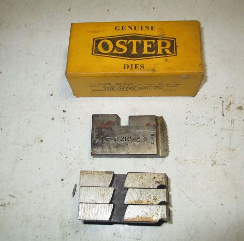 New Oster 2RS  Pipe Die Set  1 1/2&#034; and 2&#034; Pipe