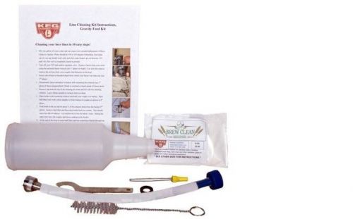 NEW Kegconnection Beer Line Cleaning Kit  FREE SHIPPING