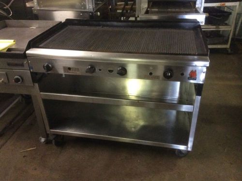 WOLFE 48&#034; GAS GROOVED GRIDDLE FULLY TESTED