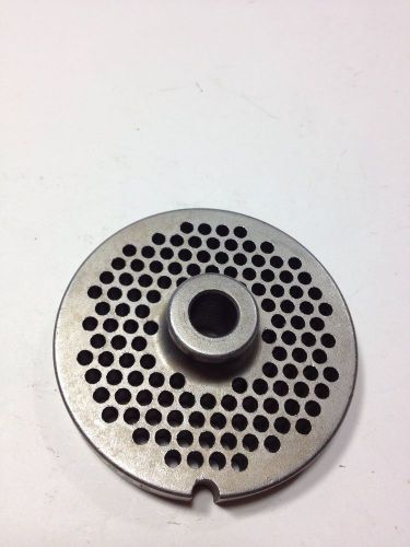 Hobart meat grinder attachment plate. OEM 477036-6. #12. 1/8 hole. 3.5 MM.