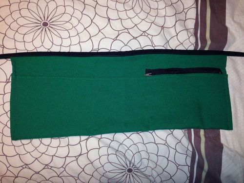 Green cocktail-waitress waist mini apron for sale
