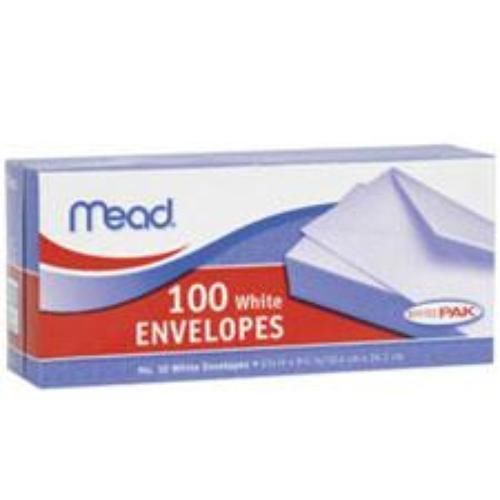 Mead #10 White Envelopes - Office Pak