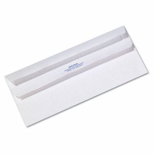 Quality Park Redi-Seal Envelope, Contemporary, #10, White, 500/Box (QUA11118)