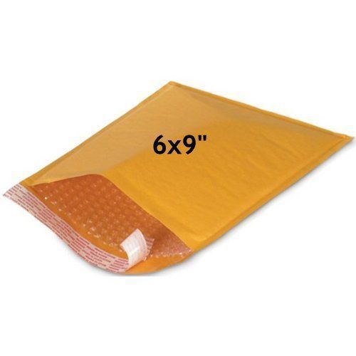 20 Kraft bubble mailers - 6&#034; x 9&#034; plus 20 mailing STICKERS